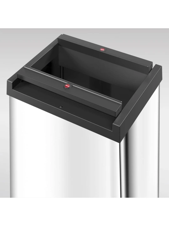 Hailo Šiukšliadėžė Big-Box Swing, nerūdijantis plienas, 35l, L dydžio