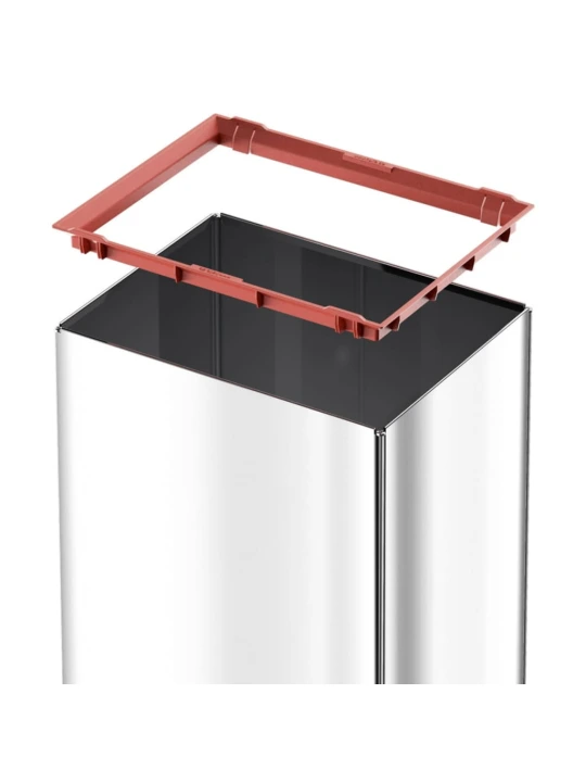 Hailo Šiukšliadėžė Big-Box Swing, nerūdijantis plienas, 35l, L dydžio