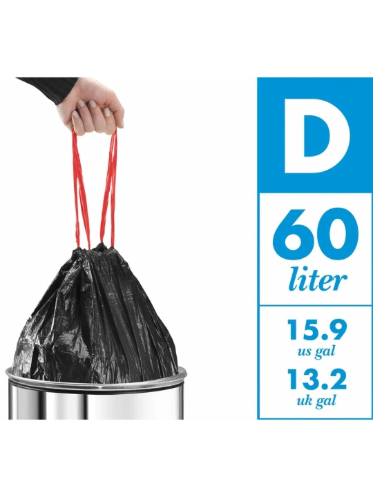 Hailo Šiukšliadėžė Big-Box Swing, nerūdijantis plienas, 35l, L dydžio