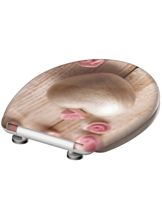 SCHÜTTE Klozeto sėdynė su soft-close mechanizmu ROMANTIC, duroplastas