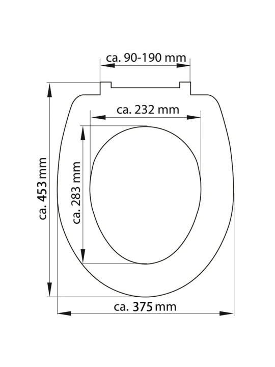 SCHÜTTE Klozeto sėdynė su soft-close mechanizmu ROMANTIC, duroplastas