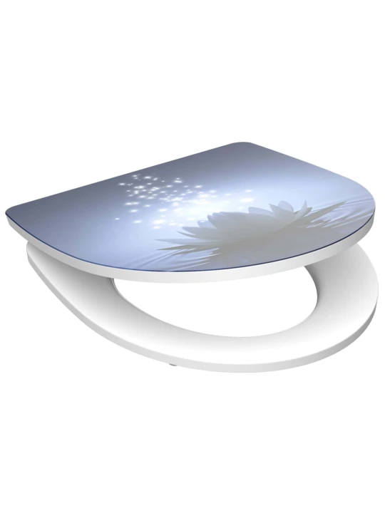 SCHÜTTE Klozeto sėdynė su soft-close mechanizmu WATER LILY