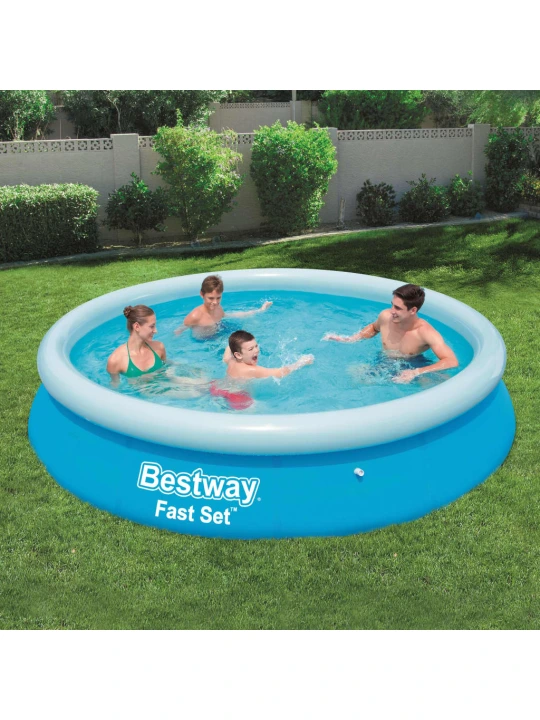 Bestway Fast Set Pripučiamas baseinas, 366x76cm, apvalus, 57273