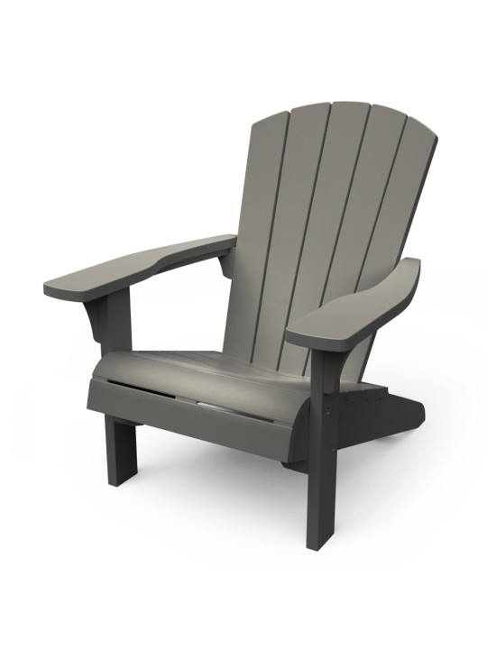 Keter Adirondack kėdė Troy, pilkos spalvos