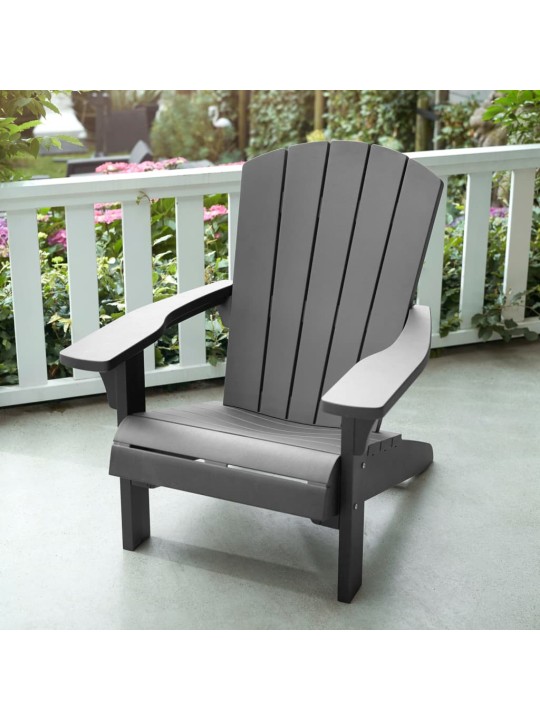 Keter Adirondack kėdė Troy, pilkos spalvos