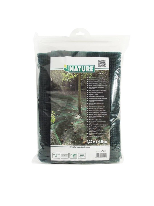 Nature Vaisių ir lapų surinkimo tinklas, 4,3 x 4,3 m, 6030451
