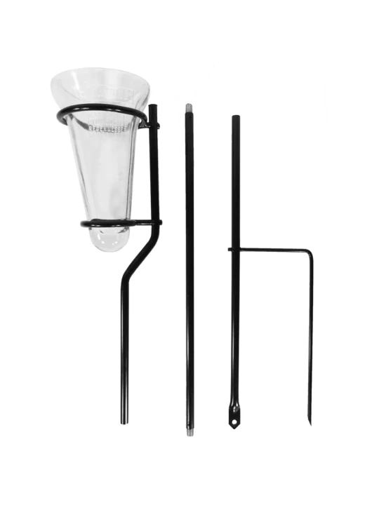 Nature Lietaus matuoklis su stovu, 130cm, stiklas, 6080089