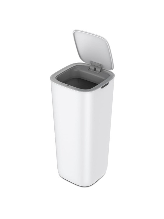 EKO Smart Šiukšliadėžė su jutikliu Morandi, baltos spalvos, 30l