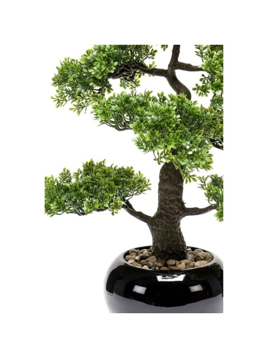 Emerald Dirbtinis fikusas, mini bonsai medis, žalias, 47cm, 420006