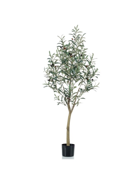 Emerald Dirbtinis alyvmedis plastikiniame vazone, 140cm