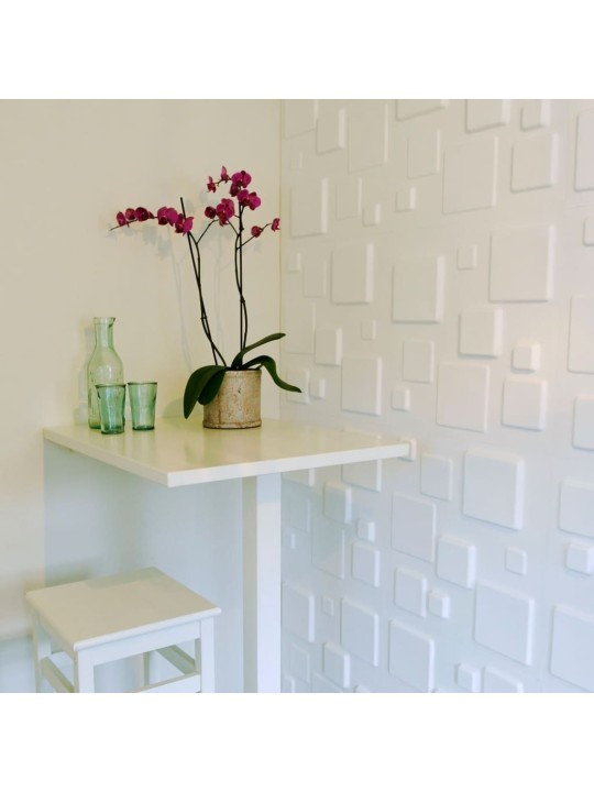 WallArt 3D Sienos plokštės Squares, 12vnt., GA-WA09