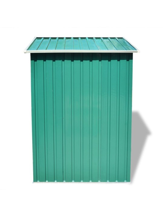 Sodo sandėliukas, pilkas, metalas, 204x132x186 cm