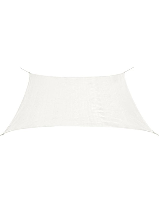 Tentas nuo saulės, baltas, 2x2 m, HDPE, kvadrato formos