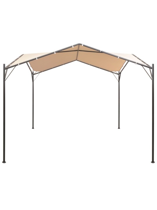 Pavėsinė/tentas/palapinė, 4x4 m, plienas, smėlio sp.