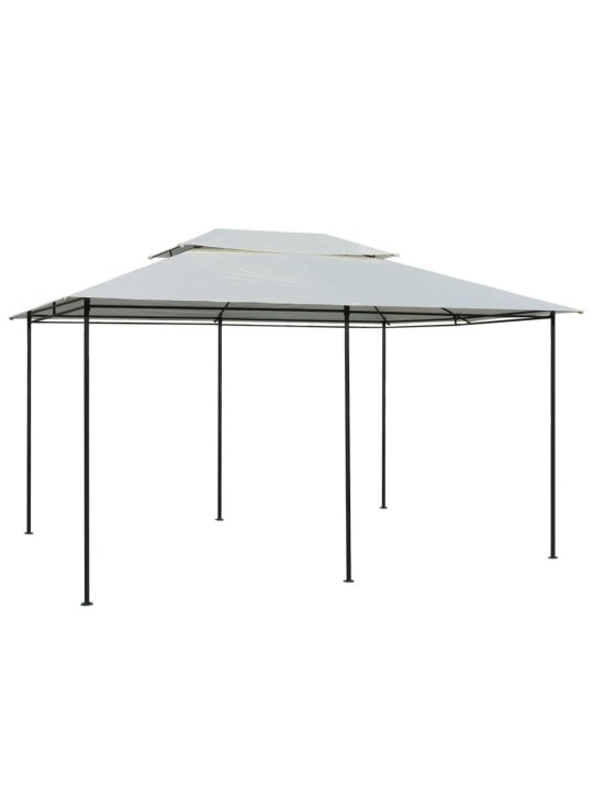 Sodo palapinė su užuolaidomis, 4x3m, balta