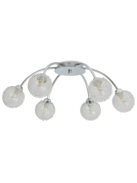 Lubų šviestuvas su 6 LED lemputėmis G9, 240 W