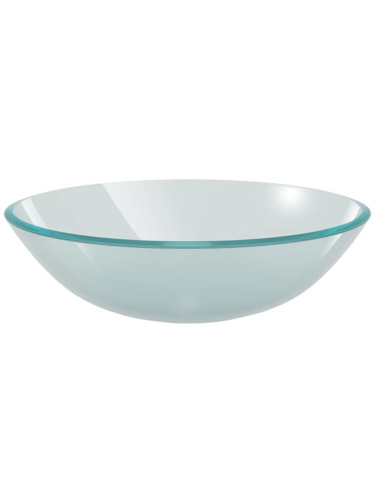 Praustuvas iš grūdinto stiklo, 42 cm, matinis