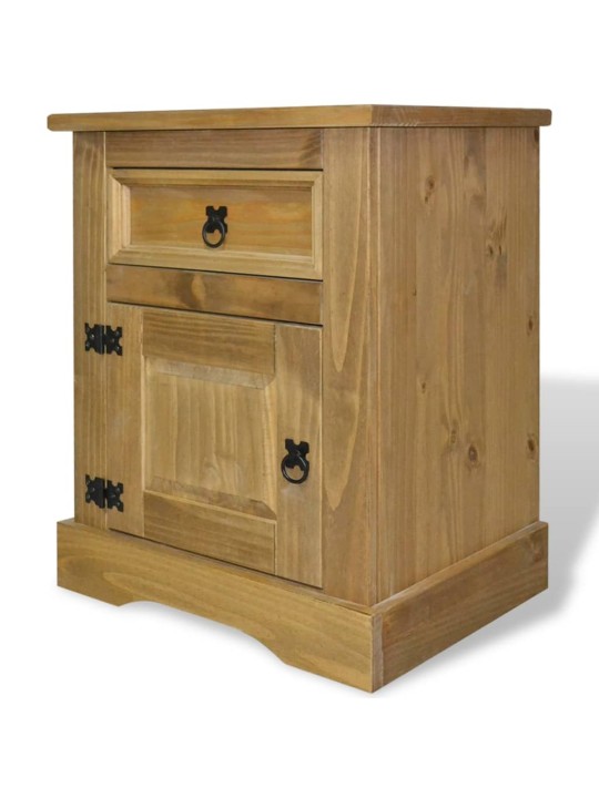 Naktinė spintelė, meksikinė pušis, Corona serija, 53x39x66cm