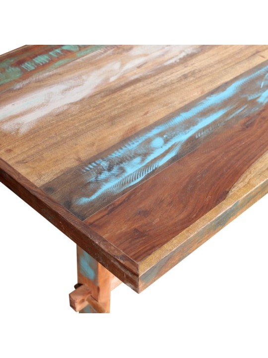Valgomojo stalas, perdirbtos medienos masyvas, 120x58x78 cm
