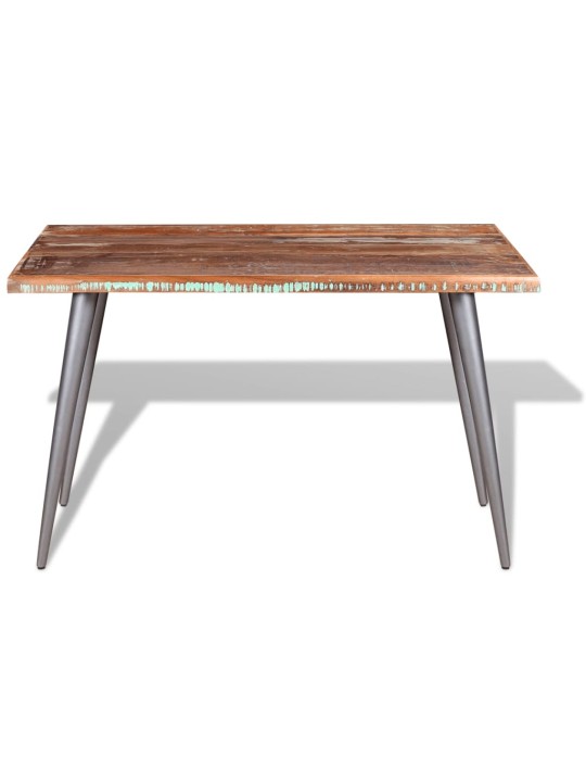Valgomojo stalas, perdirbtos medienos masyvas, 120x60x76 cm