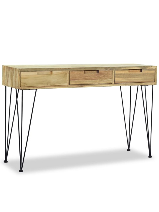 Konsolinis staliukas, 120x35x76cm, masyvus tikmedis