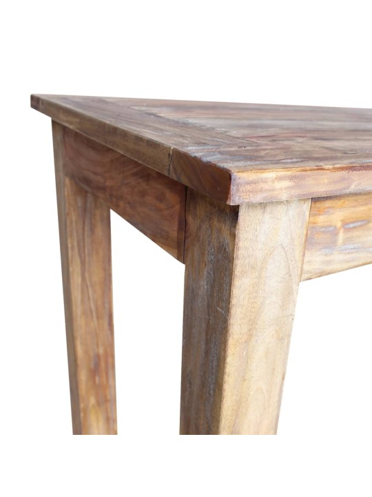 Valgomojo stalas, masyvi perdirbta mediena, 120x60x77cm