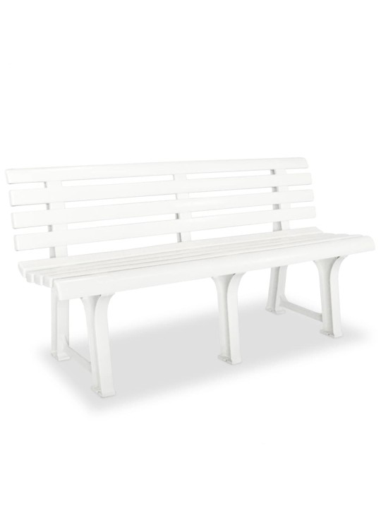 Sodo suoliukas, 145,5cm, plastikas, baltas