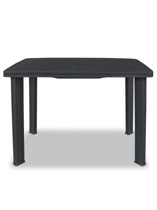 Sodo stalas, antracito sp., 101x68x72cm, plastikas