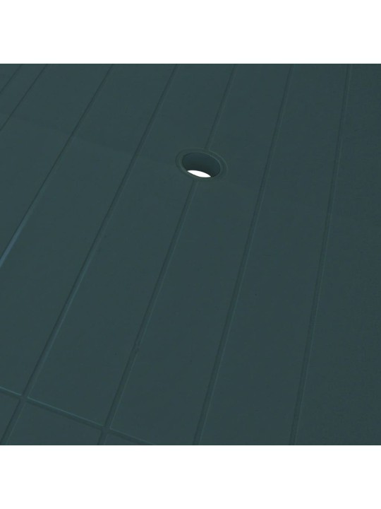 Sodo stalas, žalias, 126x76x72cm, plastikas