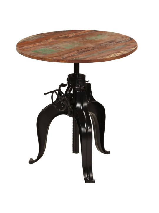 Baro stalas, perdirbtos medienos masyvas, 75x(76-110)cm
