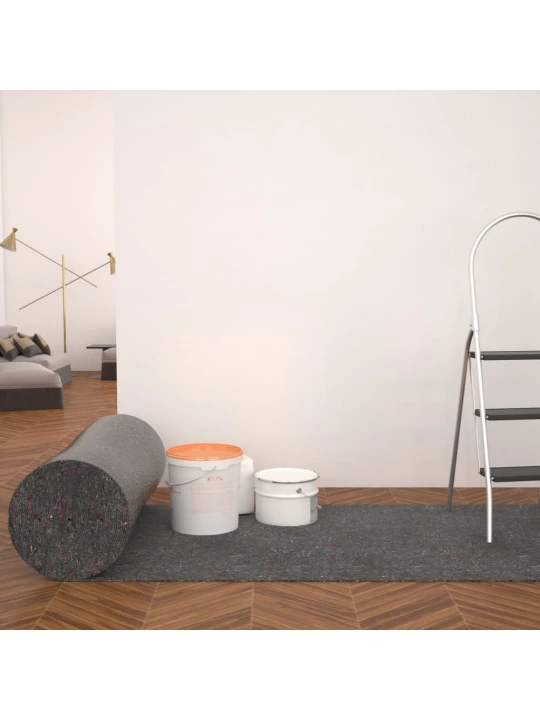Neslyst. apsaug. kilim., dažymo d., vilna, 50m, 180g/m², pilkas