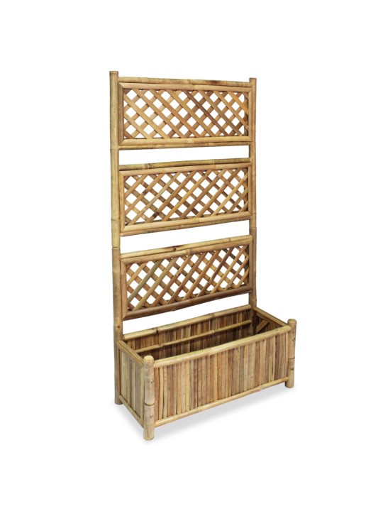 Lovelis su bambukiniu treliažu, 70cm, aukštas