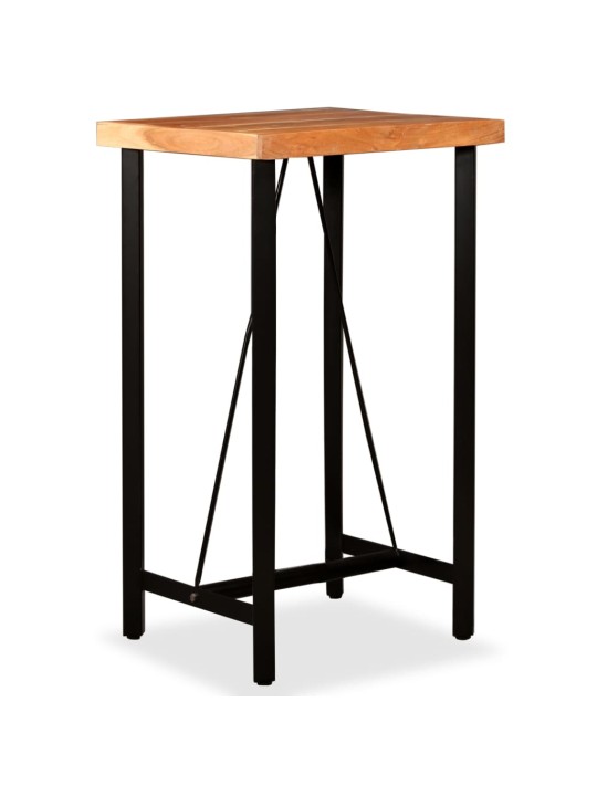 Baro stalas, akacijos mediena, 60x60x107 cm