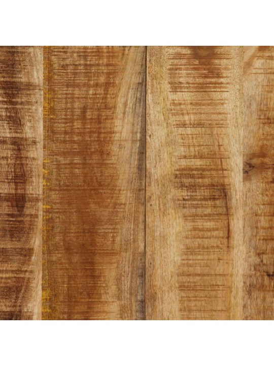 Valgomojo stalas, mango mediena, plieninės kojelės, 180cm