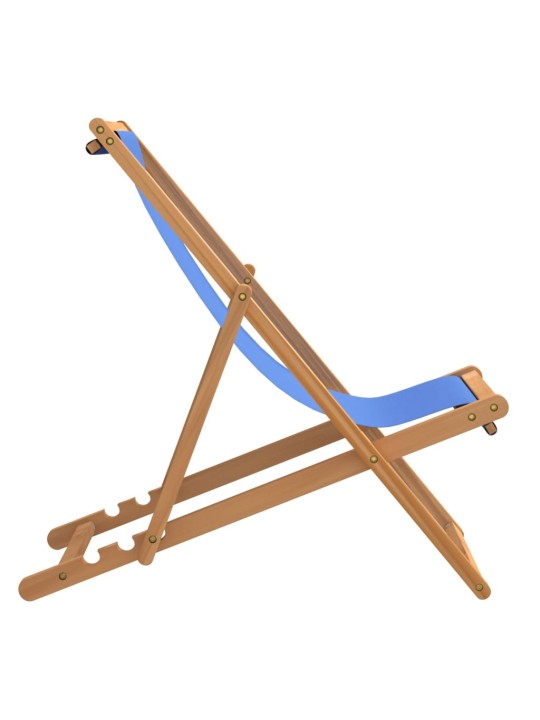 Gultas iš tikmedžio, 56x105x96cm, mėlynas