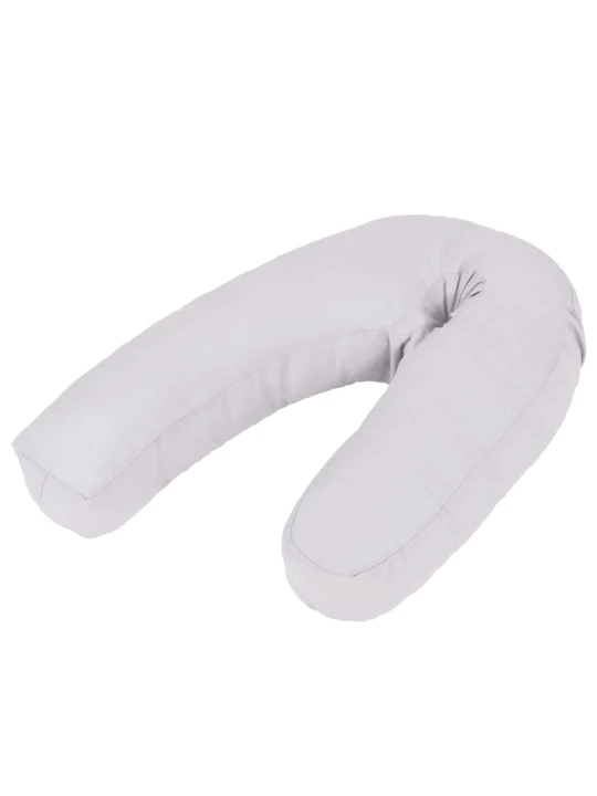 J-formos pagalvė nėščiosioms, 54x(36-43)cm, pilka