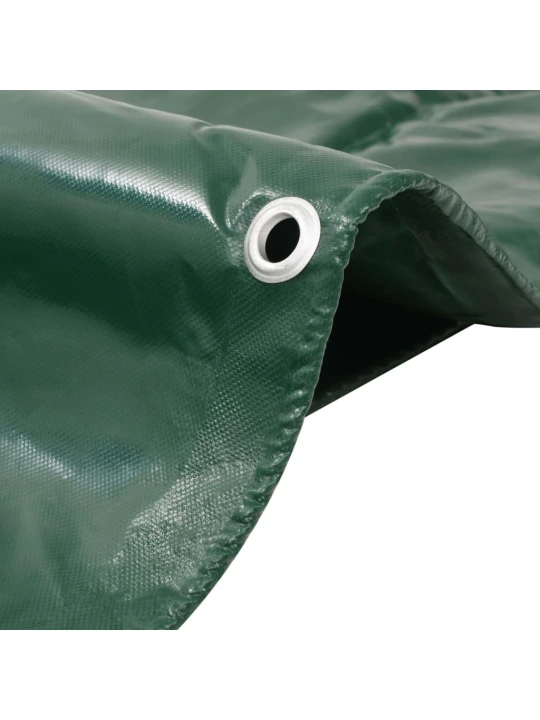 Tentas, 650g/m², 4x8m, žalias