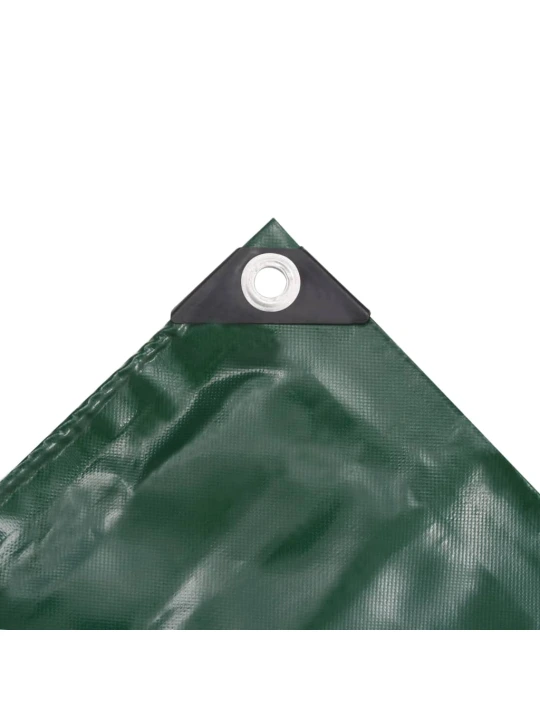 Tentas, 650g/m², 4x8m, žalias