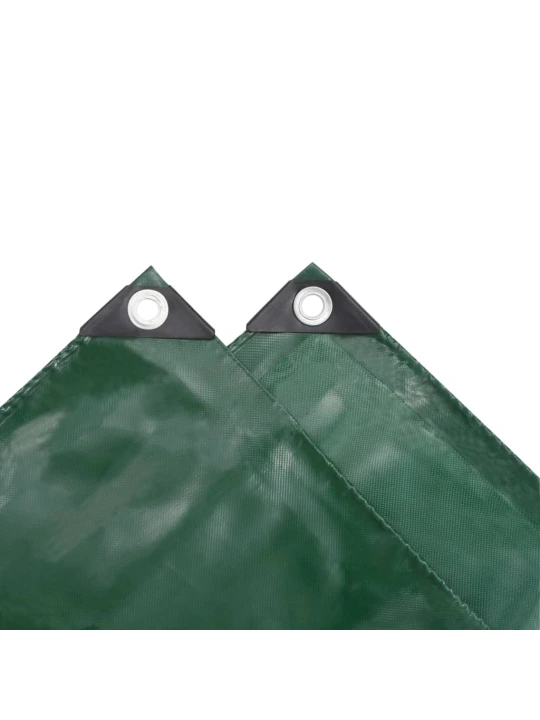 Tentas, 650g/m², 4x8m, žalias