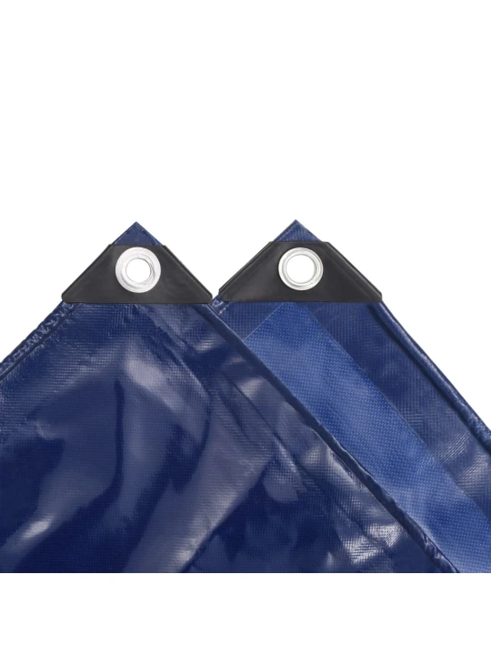 Tentas, 650g/m², 3x3m, mėlynas