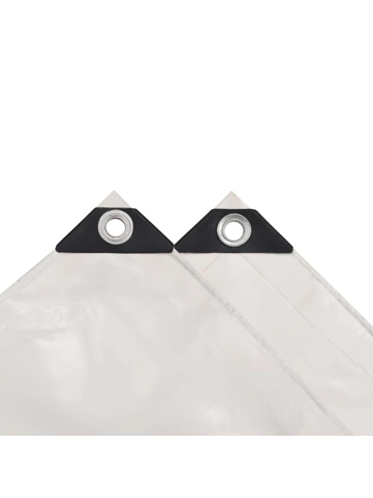 Tentas, 650g/m², 4x5m, baltas