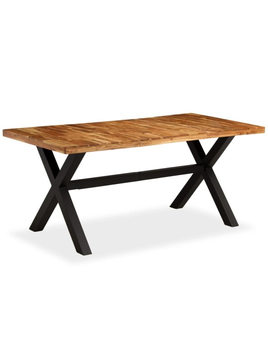 Valgomojo stalas, akacijos ir mango mediena, 180x90x76cm