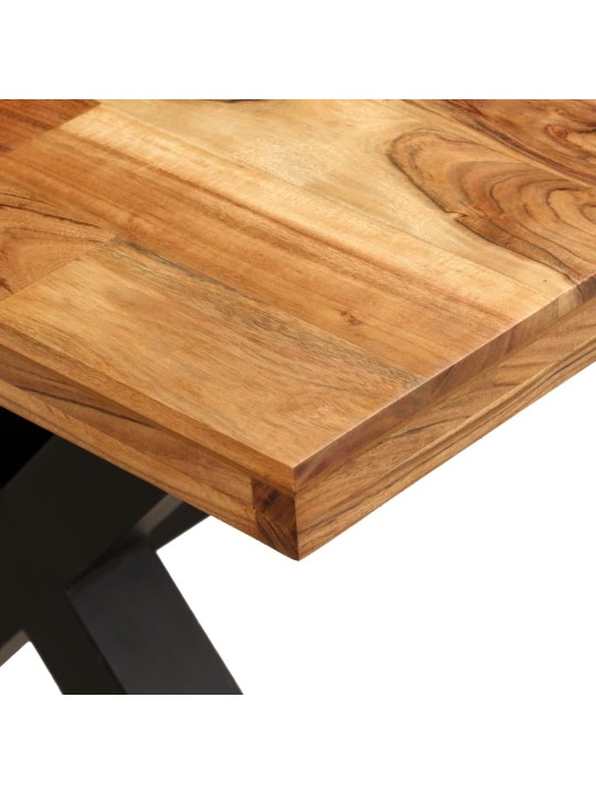 Valgomojo stalas, akacijos ir mango mediena, 180x90x76cm