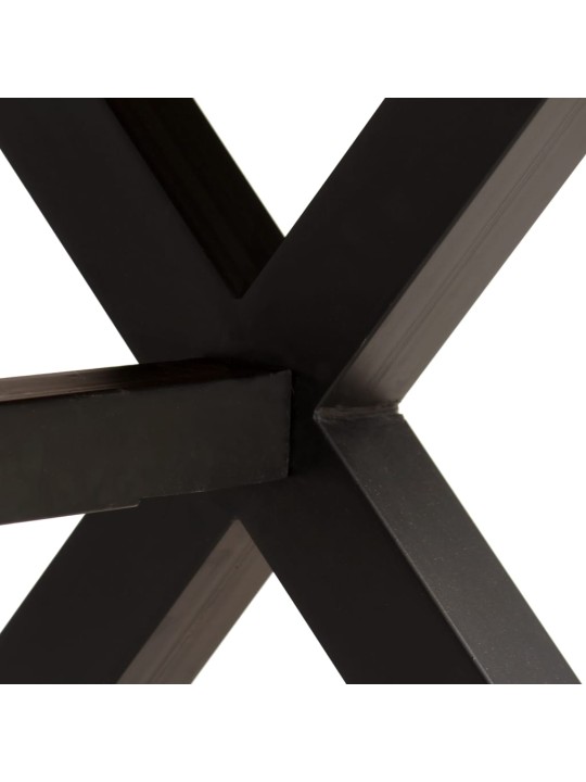 Valgomojo stalas, akacijos ir mango mediena, 180x90x76cm