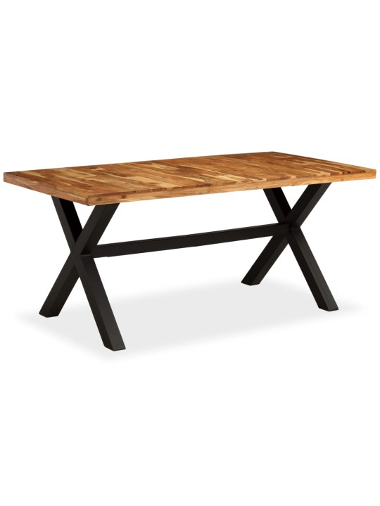 Valgomojo stalas, akacijos ir mango mediena, 180x90x76cm