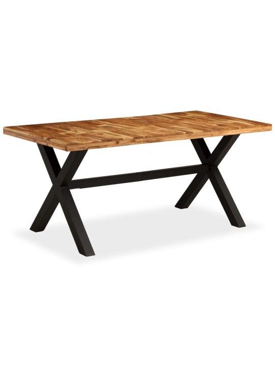 Valgomojo stalas, akacijos ir mango mediena, 180x90x76cm