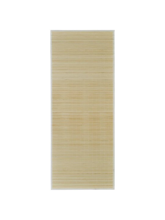 Bambukinis kilimas, 100x160 cm, natūralios spalvos