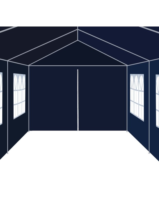 Sodo palapinė, 3x12m, mėlyna