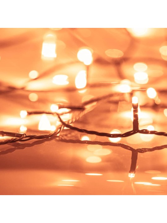 Girlianda su 1000 LED lempučių, 100m, 8 šviesos efektai