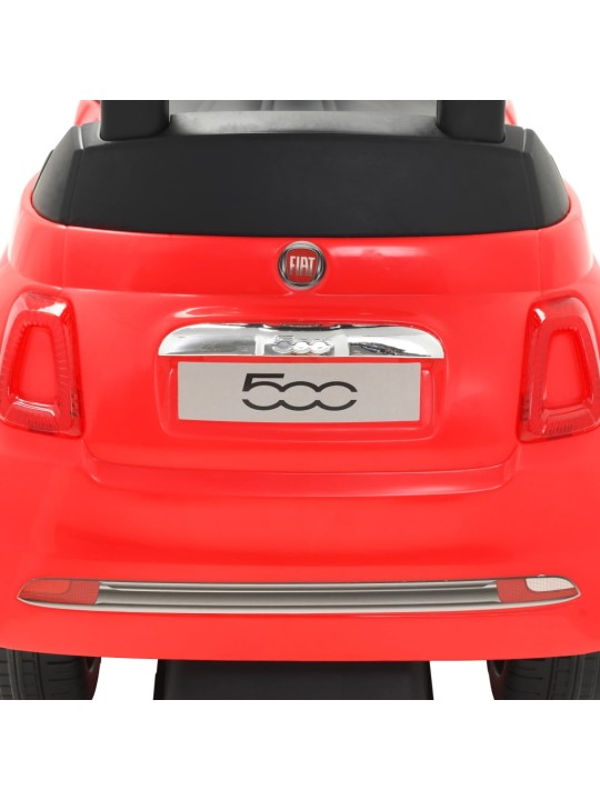 Vaikiškas automobilis Fiat 500, raudonas